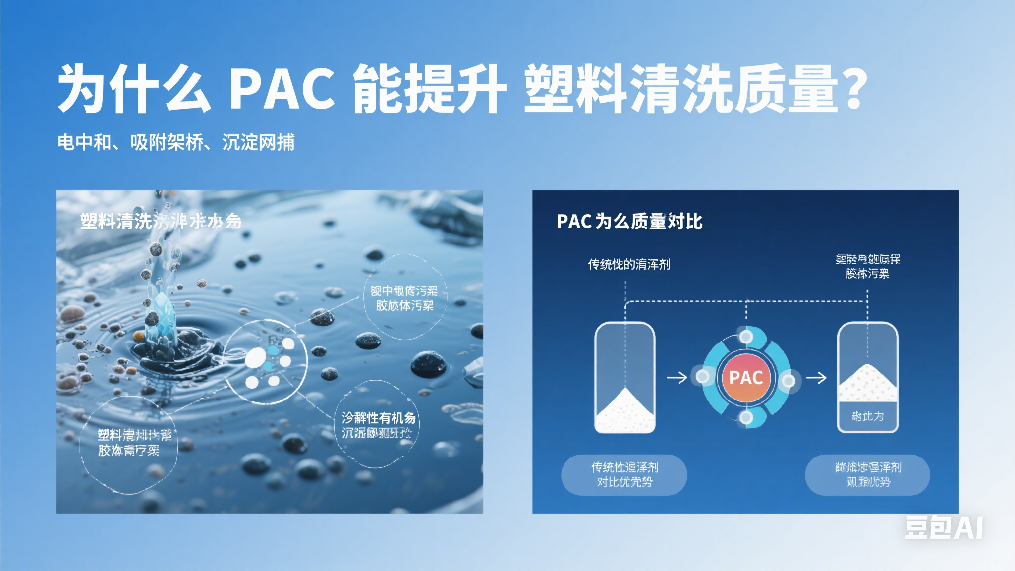 提升塑料清洗質(zhì)量的聚合氯化鋁